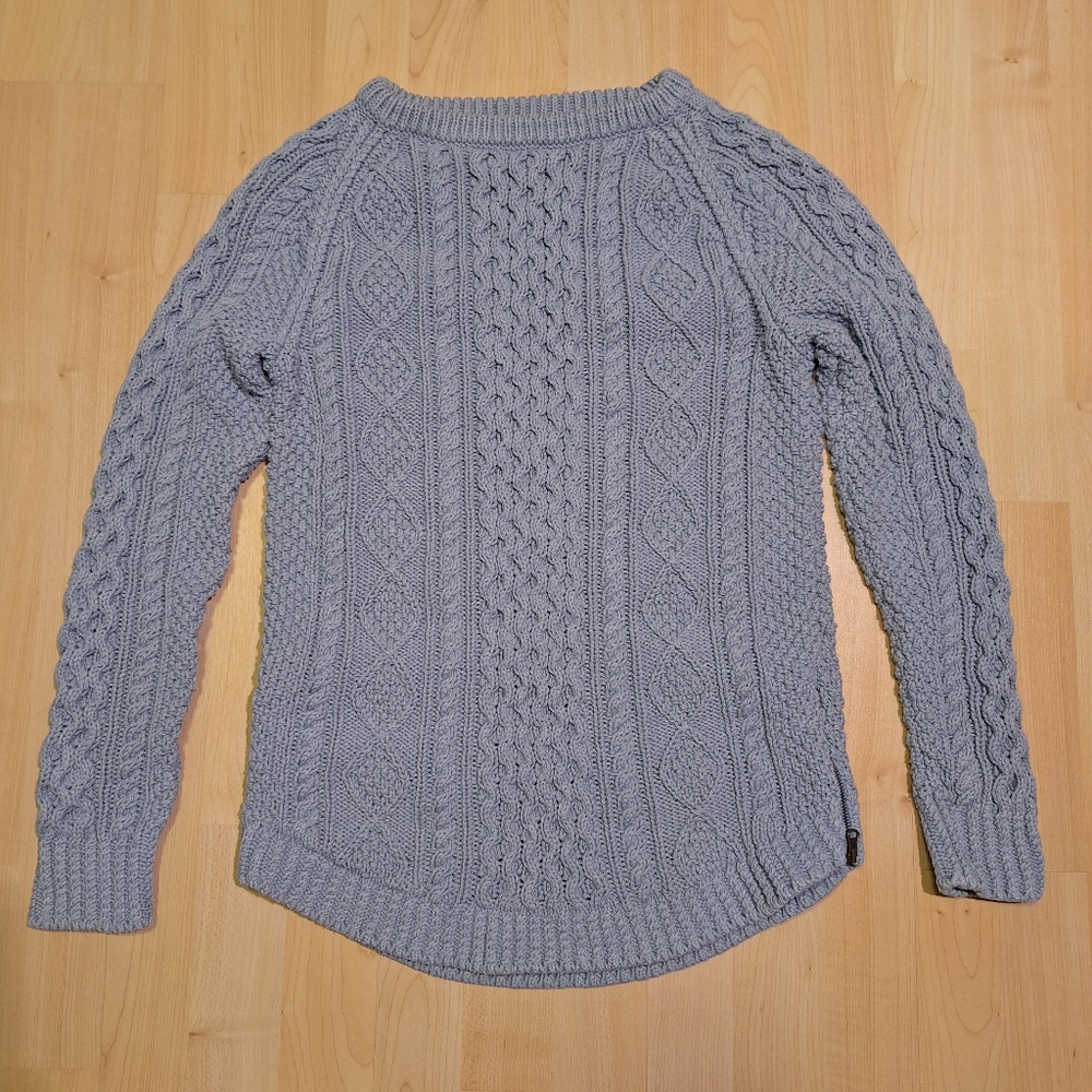 L.L. Bean Signature Cotton Fisherman Tunic in Light Blue